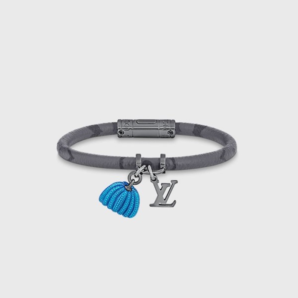 ❤루이비통 남성 행 잇 브레이슬릿 팔찌 M8153E 【매장-90만원대】 - Louis vuitton Mens White Gold Bangle - acc235x