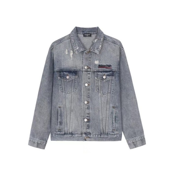 ❤발렌시아가 남성 블루 자켓 - Balenciaga Mens Blue Jackets - ba706x