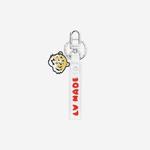 ❤루이비통 x 니고 남/녀 메이드 드라곤느 백 참 & 키 홀더 MP3225 【매장-50만원대】 - Louis vuitton Unisex White Key Ring - acc241x