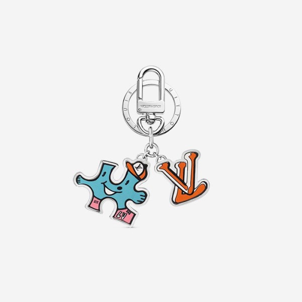 ❤루이비통 남/녀 퍼즐 프렌즈 백 참 & 키 홀더 MP3453 【매장-60만원대】 - Louis vuitton Unisex White Gold Key Ring - acc246x