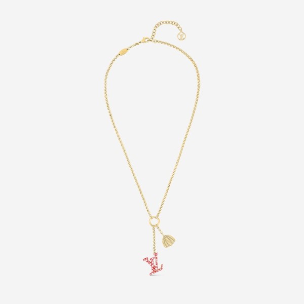❤루이비통 여성 아이코닉 인피니티 도트 목걸이 M01081 【매장-80만원대】 - Louis vuitton Womens Yellow Gold Necklace - acc251x