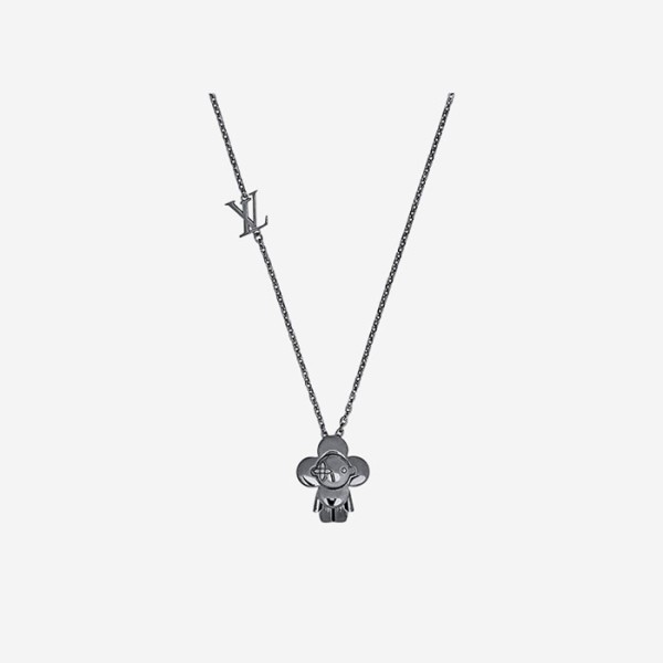 ❤루이비통 여성 비비엔 펜던트 목걸이 M00831 【매장-70만원대】 - Louis vuitton Womens White Gold Necklace - acc252x