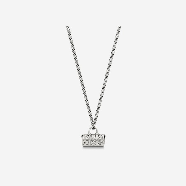 ❤루이비통 남성 아이콘 목걸이 M00914 【매장-80만원대】 - Louis vuitton Mens White Gold Necklace - acc254x