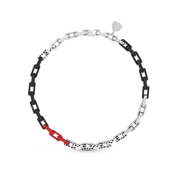 ❤루이비통 남성 모노그램 체인 목걸이 M01087 【매장-170만원대】 - Louis vuitton Mens White Gold Necklace - acc261x