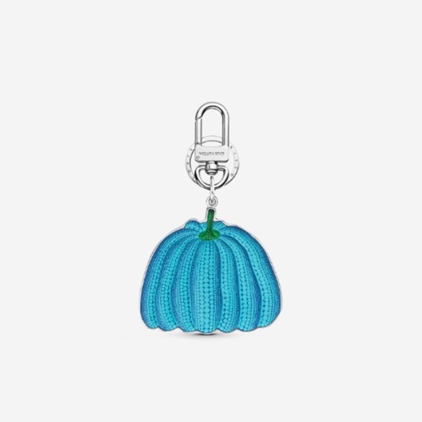 ❤루이비통 LV x YK 남/녀 펌킨 키링 M01101 【매장-100만원대】 - Louis vuitton Unisex Blue Key Ring - acc278x