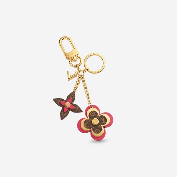 ❤루이비통 여성 블루밍 플라워 백 참 & 키 홀더 M63084 【매장-70만원대】 - Louis vuitton Womens Pink Key Ring - acc289x