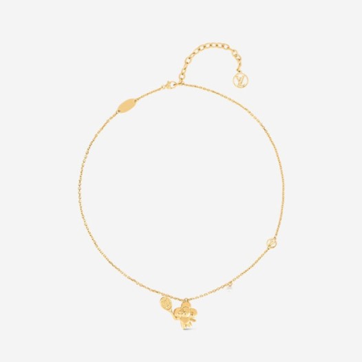 ❤루이비통 여성 비비엔 온 더 코트 목걸이 M00755 【매장-100만원대】 - Louis vuitton Yellow Gold Necklace - acc292x