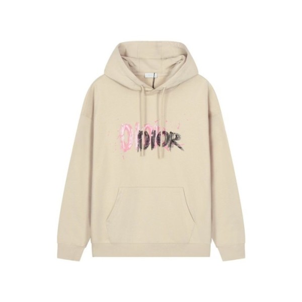 ❤디올 남성 베이지 후드티 - Dior Mens Beige Hoodie - di715x