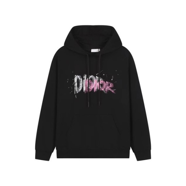 ❤디올 남성 블랙 후드티 - Dior Mens Balck Hoodie - di717x