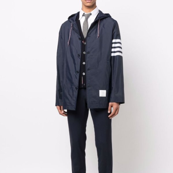 ❤톰브라운 남성 네이비 자켓 - Thom Browne Mens Navy Jackets - th96x