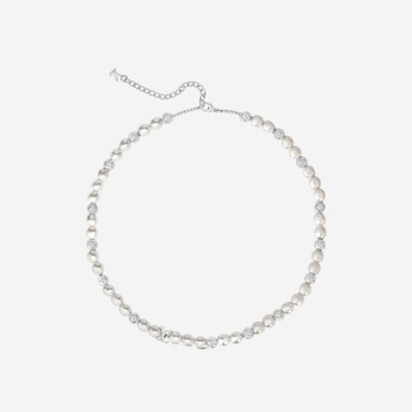 ❤루이비통 여성 모노그램 펄 목걸이 M01157 【매장-160만원대】 - Louis vuitton Womens White Gold Necklace - acc361x