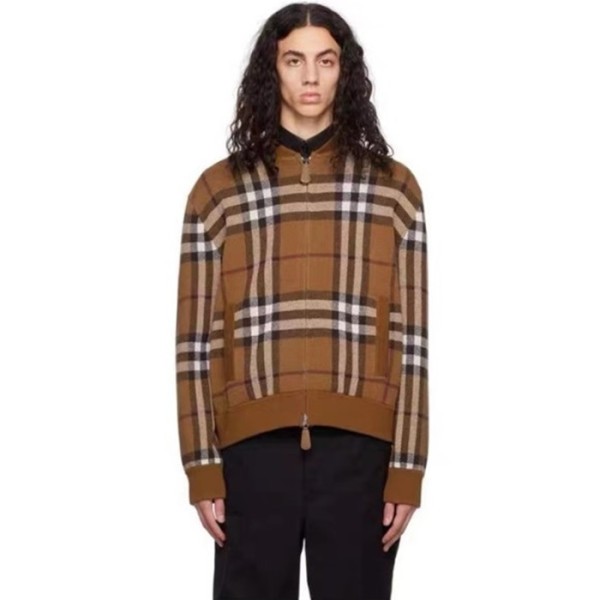 ❤버버리 남성 브라운 집업 자켓 - Burberry Mens Brown Jackets - bu322x