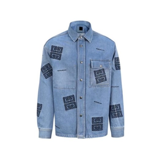 ❤지방시 남성 캐쥬얼 블루 자켓 - Givenchy Mens Blue Jackets - gi349x