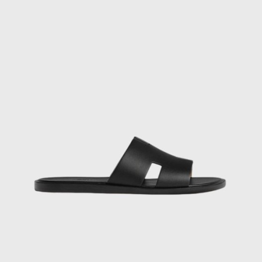 ❤에르메스 남성 이즈미르 샌들 【매장-150만원대】 - Hermes Mens Black Slippers - he301x