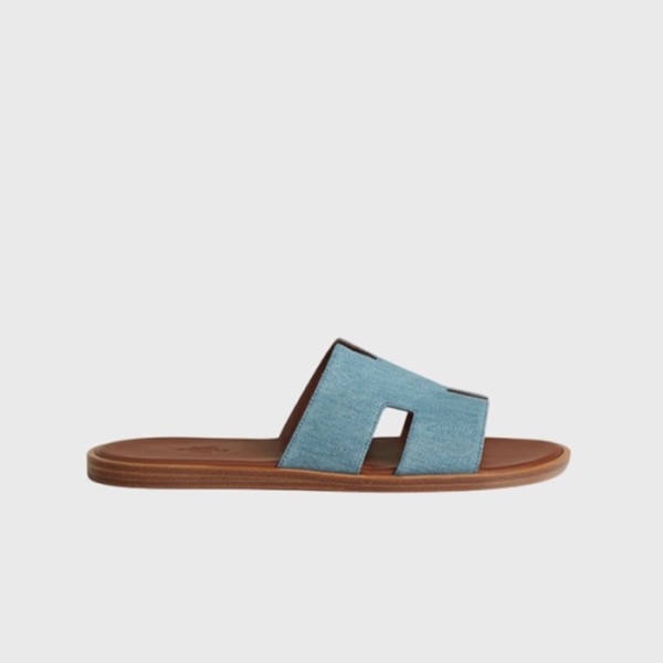 ❤에르메스 남성 이즈미르 샌들 【매장-150만원대】 - Hermes Mens Blue Slippers - he304x