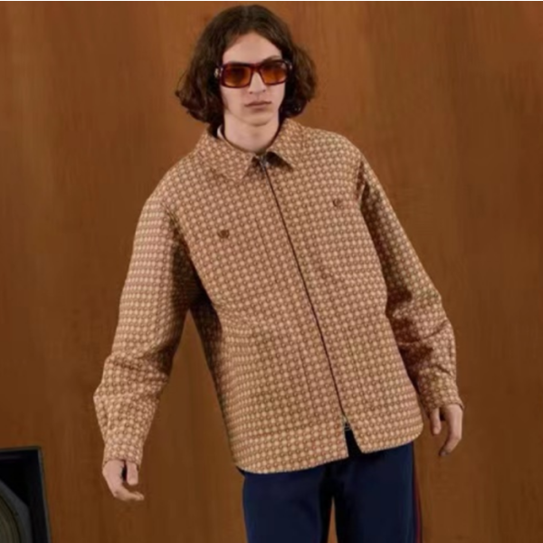 ❤구찌 남성 캐쥬얼 브라운 집업 자켓 - Gucci Mens Brown Jackets - gu1020x