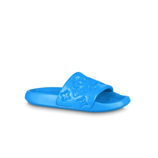 ❤루이비통 남/녀 워터프런트 블루 뮬 슬리퍼 【매장-100만원대】 - Louis vuitton Unisex White Slippers - lv1909x