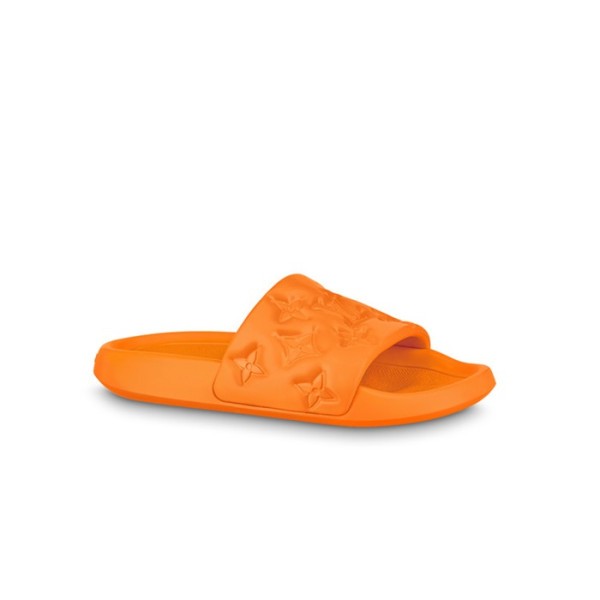 ❤루이비통 워터프런트 오렌지 뮬 슬리퍼 【매장-100만원대】 - Louis vuitton Unisex Orange Slippers - lv1910x