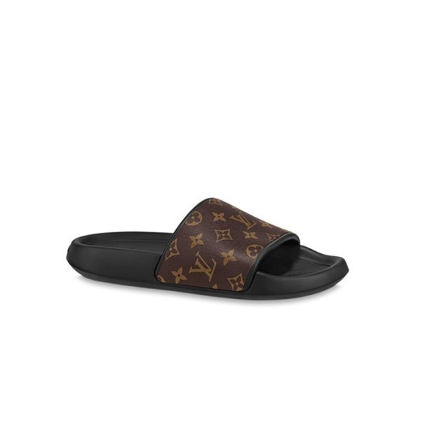 ❤루이비통 남/녀 워터프런트 브라운 뮬 슬리퍼 【매장-110만원대】 - Louis vuitton Unisex Brown Slippers - lv1918x