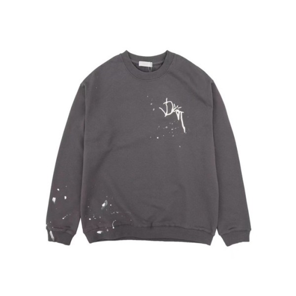 ❤디올 남성 클래식 그레이 긴팔티 - Dior Mens Gray Tshirts - di727x