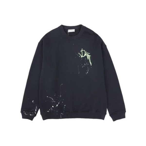 ❤디올 남성 클래식 블랙 긴팔티 - Dior Mens Black Tshirts - di728x