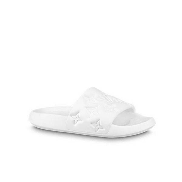 ❤루이비통 남/녀 워터프런트 뮬 슬리퍼【매장-90만원대】 - Louis vuitton Unisex White Mules - lv1958x