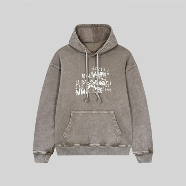 ❤메종마르지엘라 남성 그레이 후드티 - Maison margiela Mens Gray Hoodie - mai220x
