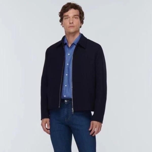 ❤로로피아나 남성 네이비 자켓 - Loro Piana Mens Navy Jackets - lp22x