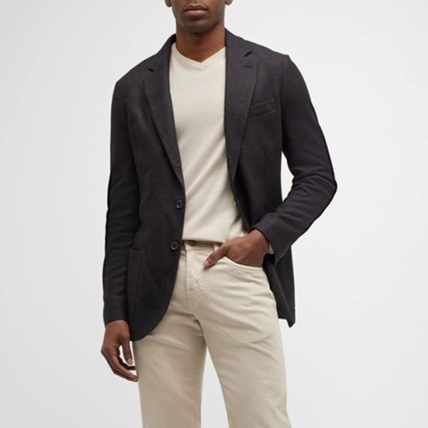 ❤로로피아나 남성 블랙 슈트 자켓 - Loro Piana Mens Black Suit Jackets - lp23x