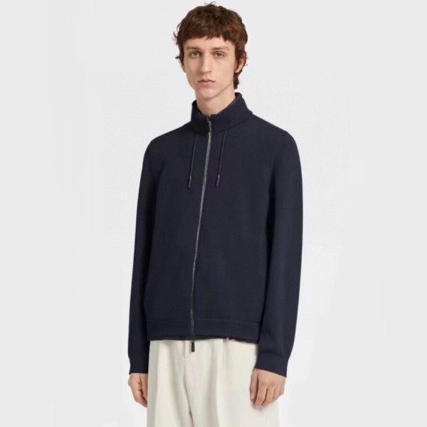 ❤에르메네질도 제냐 남성 네이비 후드 자켓 - Ermenegildo Zegna Mens Navy Jackets - ze114x