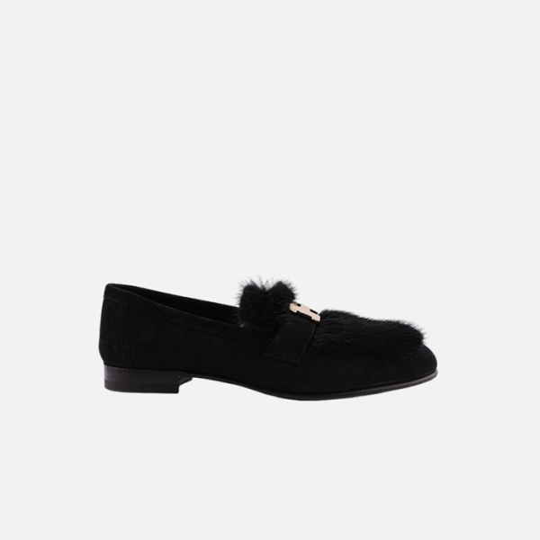 ❤에르메스 여성 파리 로퍼 【매장-200만원대】 - Hermes Womens Black Loafer - he354x
