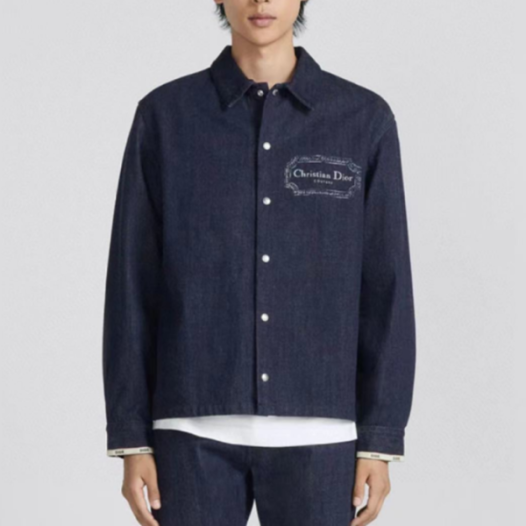 ❤디올 남성 네이비 데님 자켓 - Dior Mens Navy Jackets - di763x