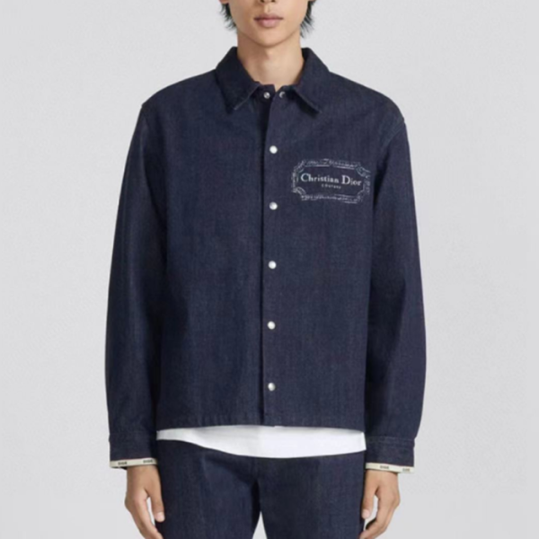 ❤디올 남성 네이비 데님 자켓 - Dior Mens Navy Jackets - di763x