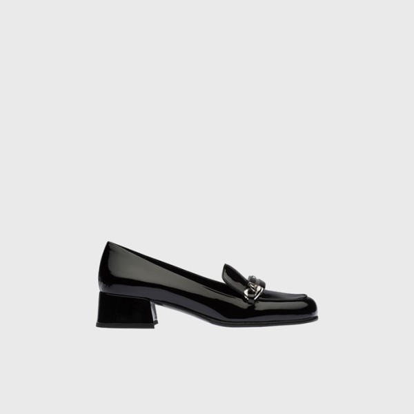 ❤미우미우 여성 페이턴트 가죽 로퍼 【매장-200만원대】 - Miumiu Womens Black Loafers - miu305x