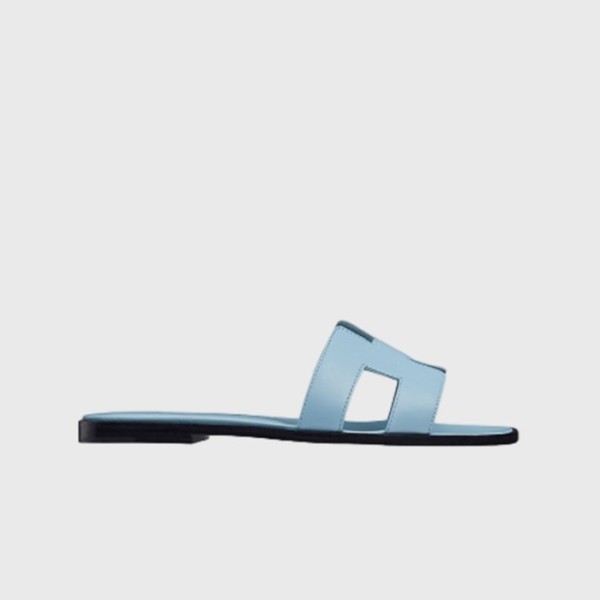 ❤에르메스 여성 오란 샌들 【매장-150만원대】 - Hermes Womens Blue Slippers - he363x