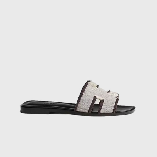 ❤에르메스 여성 오란 샌들 【매장-150만원대】 - Hermes Womens Gray Slippers - he367x