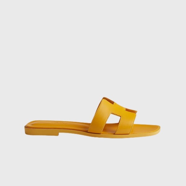 ❤에르메스 여성 오란 샌들 【매장-150만원대】 - Hermes Womens Yellow Slippers - he370x