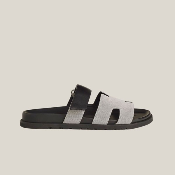 ❤에르메스 여성 시프레 울스킨 샌들 【매장-200만원대】 - Hermes Womens Black Slippers - he383x