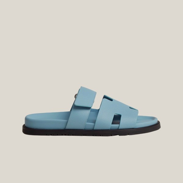 ❤에르메스 여성 시프레 샌들 【매장-200만원대】 - Hermes Womens Blue Slippers - he391x