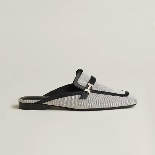 ❤에르메스 그루피 뮬 샌들 【매장-220만원대】 - Hermes Womens Gray Mules - he393x