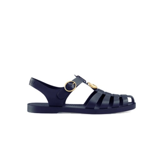 ❤구찌 여성 러버 버클 네이비 스트랩 샌들 【매장-100만원대】 - Gucci Womens Navy Sneakers - gu1060x
