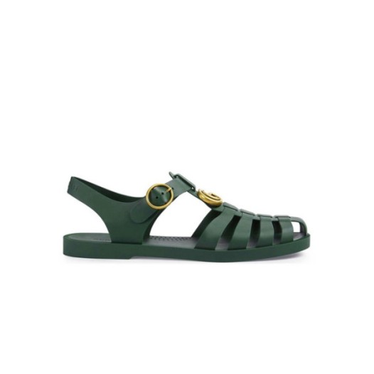 ❤구찌 여성 러버 버클 그린 스트랩 샌들 【매장-100만원대】 - Gucci Womens Green Sneakers - gu1061x