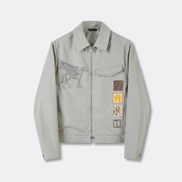 ❤에르메스 남성 그레이 자켓 -  Hermes Mens Gray Jackets - he399x