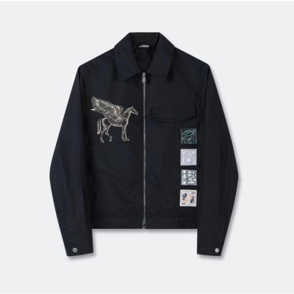 ❤에르메스 남성 블랙 자켓 -  Hermes Mens Black Jackets - he400x