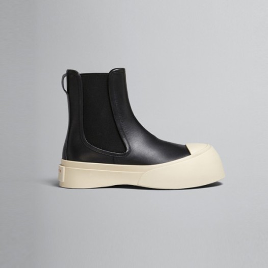 ❤마르니 여성 파블로 블랙 가죽 첼시 부츠【매장130만원대】 - Marni Womens Black Boots - ma23x
