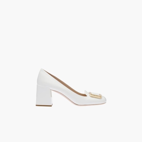 ❤미우미우 여성 페이턴트 가죽 펌프스 힐【매장140만원대】 - Miumiu Womens Black Pumps - miu317x