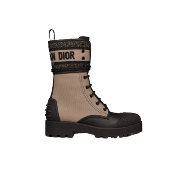 ❤디올 여성 D-RACER 토프 & 블랙 테크니컬 패브릭 앵클 부츠【매장-210만원대】 - Dior Womens Black Boots - di760x