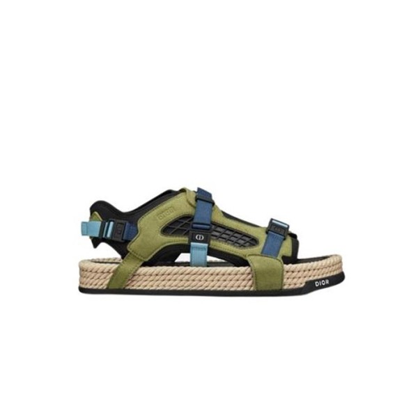 ❤디올 남성 아틀라스 카키 샌들 【매장-120만원대】 - Dior Mens Khaki Sandals - di764x