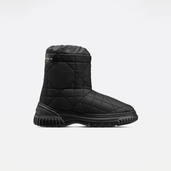 ❤디올 여성 까나쥬 퀼팅 프로스트 앵클부츠 KCI812CQN【매장-140만원대】 - Dior Womens Black Boots - di765x