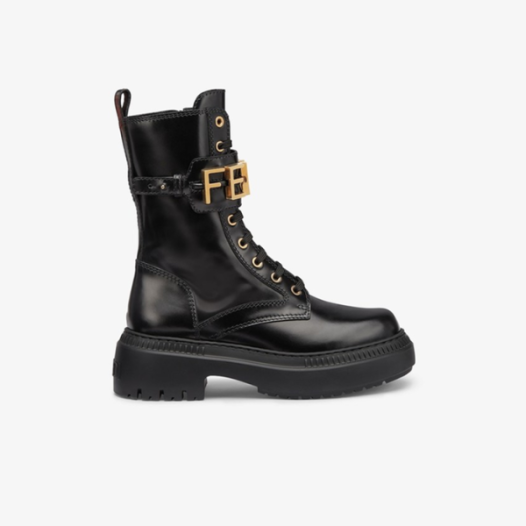 ❤펜디 그래피 여성 가죽 바이커 부츠 【매장-230만원대】 - Fendi Womens Black Boots - fe536x